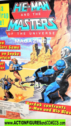 Masters of the Universe Magazine #09 WINTER 1987 vintage he-man