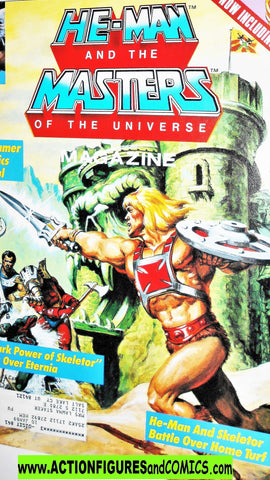 Masters of the Universe Magazine #16 Fall 1988 vintage he-man