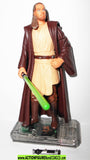 star wars action figures QUI GON JINN naboo 1999 episode I 1 complete hasbro toys