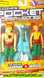 dc direct HAWKMAN HAWKGIRL 2003 pocket heroes moc