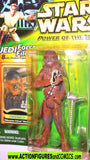 star wars action figures CHEWBACCA mechanic power of the jedi moc