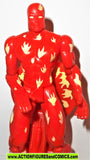 Fantastic Four HUMAN TORCH 1994 GLOW in the DARK flames animated