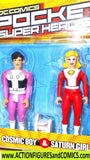 dc direct COSMIC BOY & SATURN GIRL 2003 pocket heroes