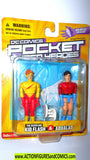 dc direct KID FLASH & AQUALAD 2003 pocket heroes MOC