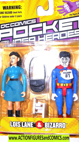 dc direct LOIS LANE BIZARRO 2003 superman pocket heroes moc