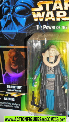 star wars action figures BIB FORTUNA .01 power of the force hasbro toys moc