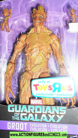 marvel legends GROOT Evolution Toys R Us mcu movie moc mib