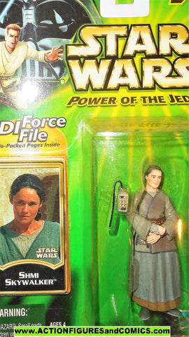 star wars action figures SHMI SKYWALKER anakin mother mom power of the jedi moc