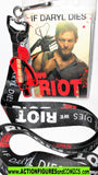 The Walking Dead DARYL DIXON lanyard if Daryl dies we riot keychain