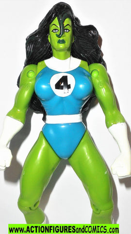 marvel super heroes toy biz SHE-HULK FANTASTIC FOUR toyfare wizard