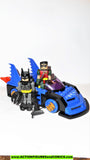 minimates BATMOBILE 2007 batman robin 100% complete dc universe