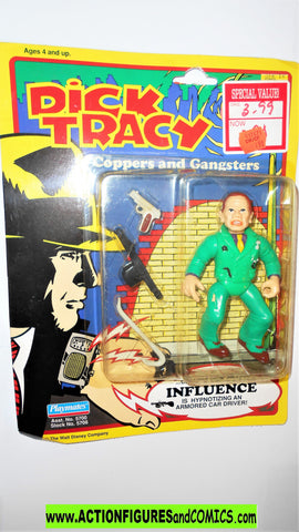 DICK TRACY INFLUENCE 1990 WARREN BEATTY MOVIE BY PLAYMATES TOYS GANGSTERS FIGURE DICK TRACY INFLUENCE 1990 WARREN BEATTY MOVIE BY PLAYMATES TOYS GANGSTERS FIGURE