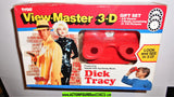 Dick Tracy VIEW MASTER 3-D Gift Set 1990 new tyco vintage moc mib