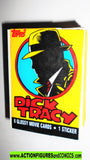 Dick Tracy TRADING CARD SET 1990 Topps COMPLETE 88 cards 11 stickers