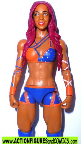 Wrestling WWE action figures SASHA BANKS 2017 basic 80 divas