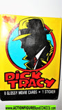 Dick Tracy TRADING CARD topps UNOPENED WAX PACK 1990 cover 2