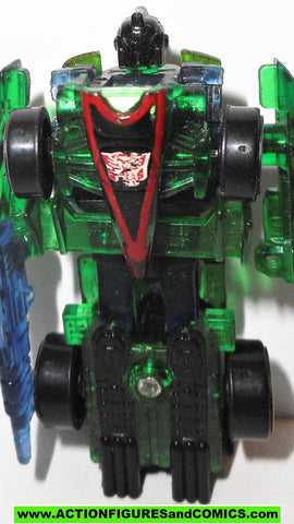 TRANSFORMERS robots in disguise RID 2003 MIRAGE GREEN spychanger complete