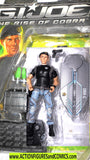 gi joe GENERAL HAWK 2009 Rise of Cobra Complete w card & tray