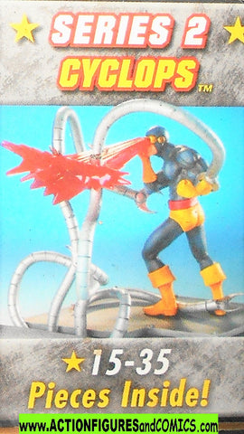 Marvel Figure Factory CYCLOPS 2005 X-men universe toybiz moc