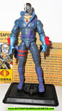 gi joe DESTRO 2008 v17 25th anniversary complete blue with file card