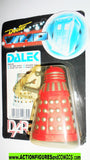 doctor who action figures DALEK dapol red silver vintage dapol 1987 moc 235