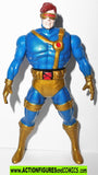 Marvel die cast CYCLOPS gold poseable metals x-men 1995 toybiz universe