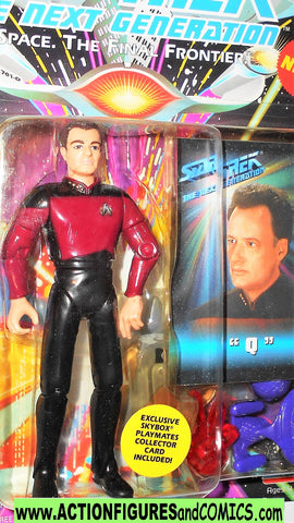 Star Trek Q 1993 trading card playmates tng action figure moc