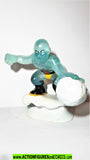 Marvel Super Hero Squad ICEMAN complete x-men snowball light blue pvc action figures