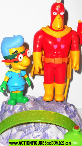 simpsons RADIOACTIVE MAN & BOY milhouse playmates complete