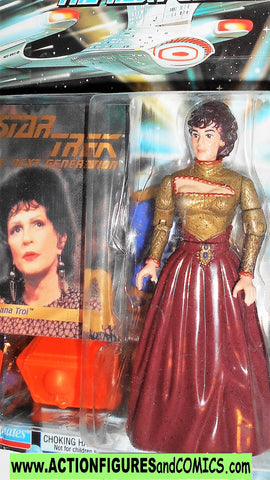 Star Trek LWAXANA TROI 1994 tng playmates tng next generation moc