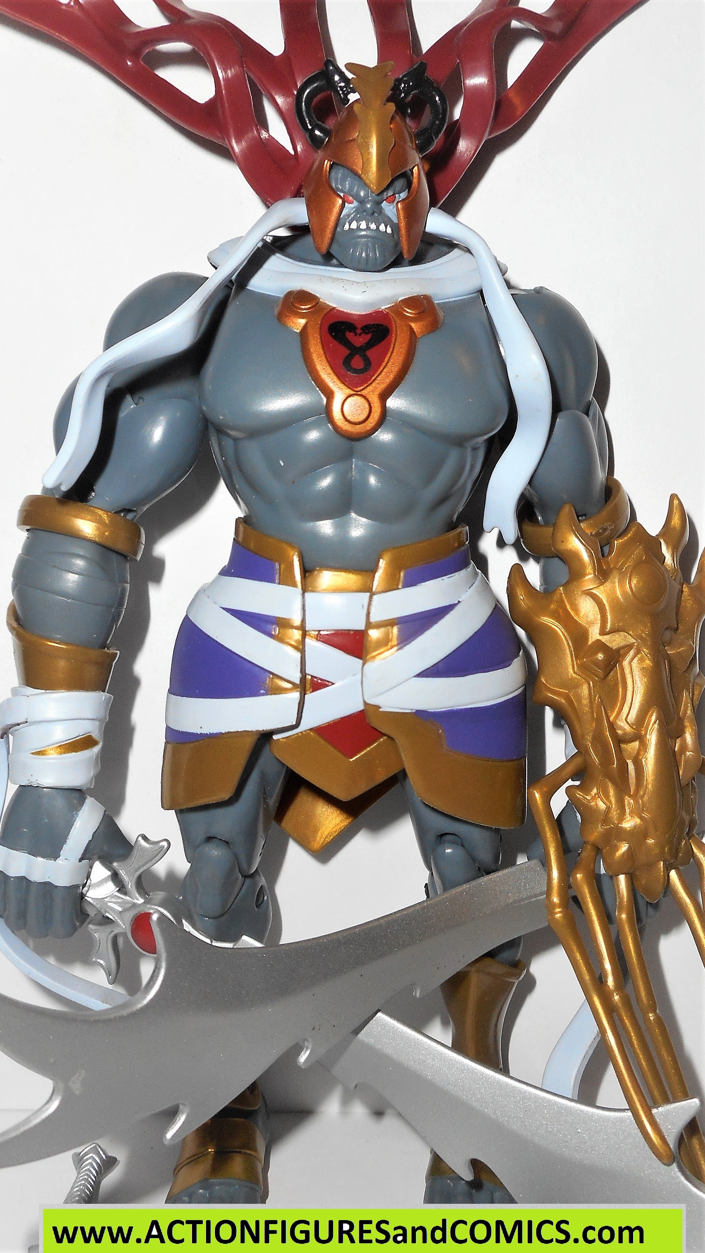 Thundercats MUMM-RA 2011 6 inch modern bandai complete Thundercats MUMM-RA 2011 6 inch modern bandai complete