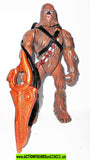 star wars action figures CHEWBACCA force battlers rots 2005