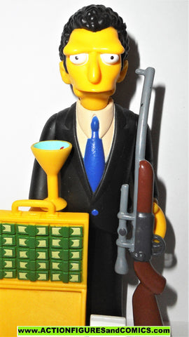 simpsons LOUIE series 14 mob hit man playmates world of