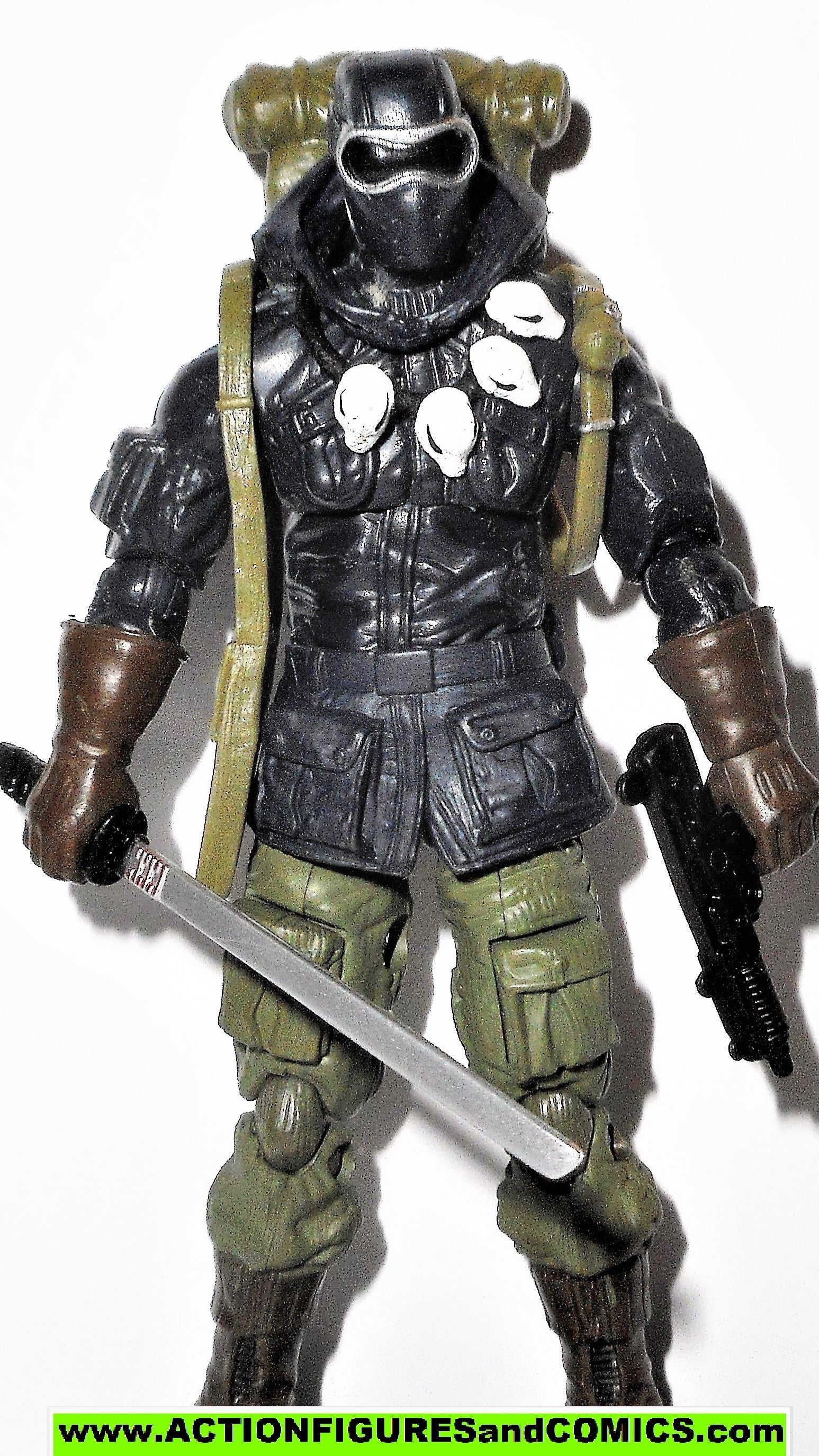 gi joe SNAKE EYES 2008 v35 25th anniversary arctic snow