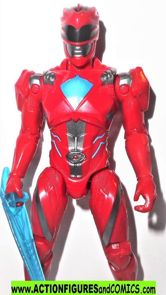 Power Rangers RED RANGER 5 inch 2016 Movie complete bandai ...
