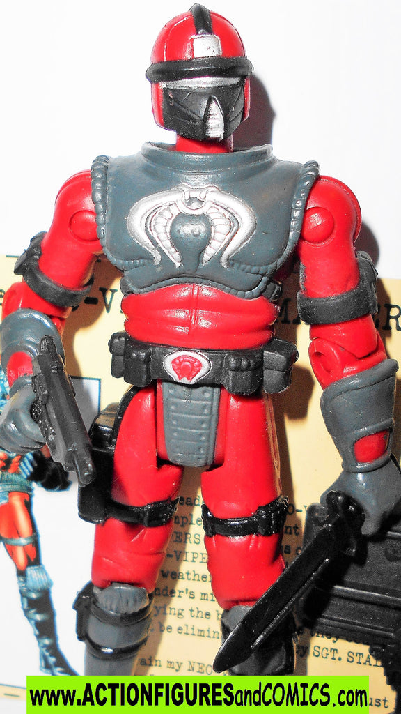 gi joe NEO VIPER COMMANDER 2002 complete g i joe vs cobra action figur