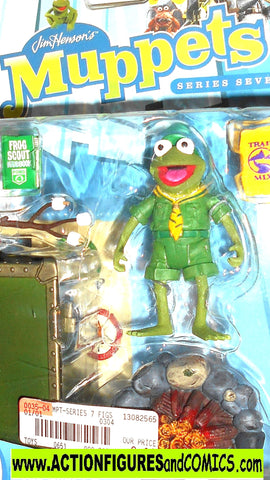 muppets FROG SCOUT ROBIN 2004 muppet show kermit palisades