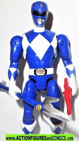 Power Rangers BLUE RANGER inch Mighty Morphin then now bandai