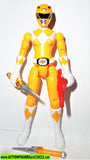 Power Rangers YELLOW RANGER 5 inch Mighty Morphin then now bandai