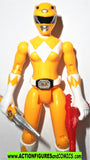 Power Rangers YELLOW RANGER 5 inch Mighty Morphin then now bandai