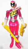 Power Rangers PINK RANGER 5 inch Dino Super Charge translucent bandai 2016