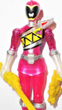 Power Rangers PINK RANGER 5 inch Dino Super Charge translucent bandai 2016