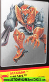 Transformers beast wars SNARL file card 1996 tech specs