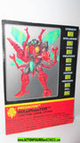 Transformers beast wars WASPINATOR file card 1997 transmetals wasp bee
