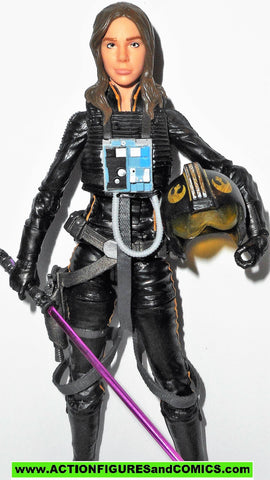 STAR WARS action figures JAINE SOLO 6 inch THE BLACK SERIES tie fighter pilot