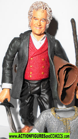 Lord of the Rings TRAVELING BILBO w diorama toy biz hobbit