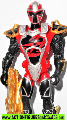 Power Rangers RED RANGER 5 inch Super Ninja Steel mode bandai
