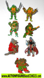 teenage mutant ninja turtles 1989 set pins label mirage x 7 lot