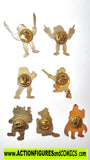 teenage mutant ninja turtles 1989 set pins label mirage x 7 lot