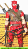 gi joe RED NINJA LEADER 2008 cobra 25th anniversary hasbro toys action figures